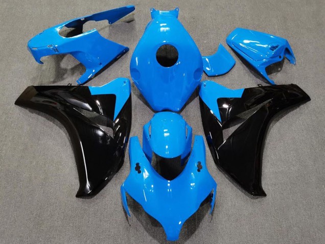 Carenados Moto Honda CBR1000RR 2008-2011 - Bebé Azul Negro Brillante Asequibles