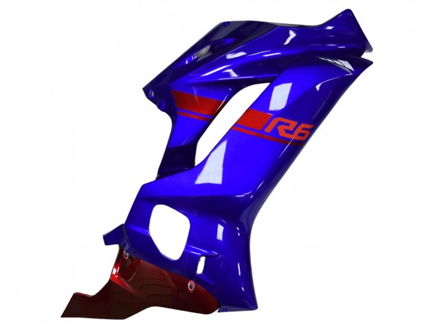 Carenados Moto Yamaha YZF R6 2017-2023 - Azul Rojo Asequibles