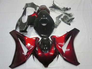 Carenados Moto Honda CBR1000RR 2008-2011 - Rojo Caramelo Negro Asequibles