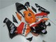 Kits Carenado Moto Honda CBR600RR 2003-2004 - Naranja Blanco Rojo Negro Brillante Repsol Asequibles