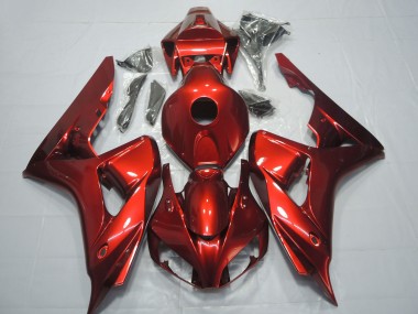 Carenados Moto Honda CBR1000RR 2006-2007 - Rojo Profundo Asequibles