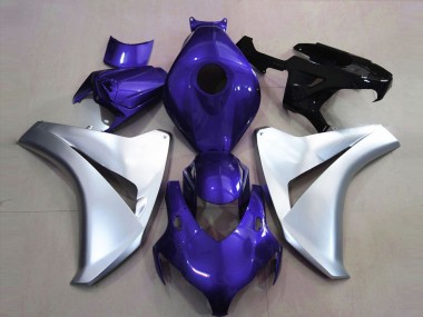 Carenados Moto Honda CBR1000RR 2008-2011 - Plata Azul Asequibles