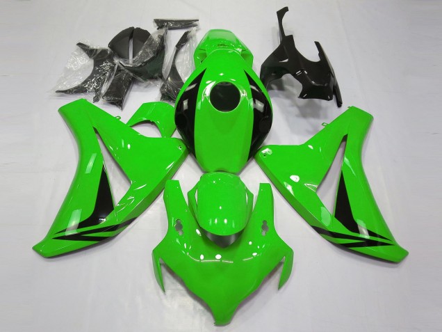 Carenados Moto Honda CBR1000RR 2008-2011 - Verde Negro Brillante OEM Estilo Asequibles