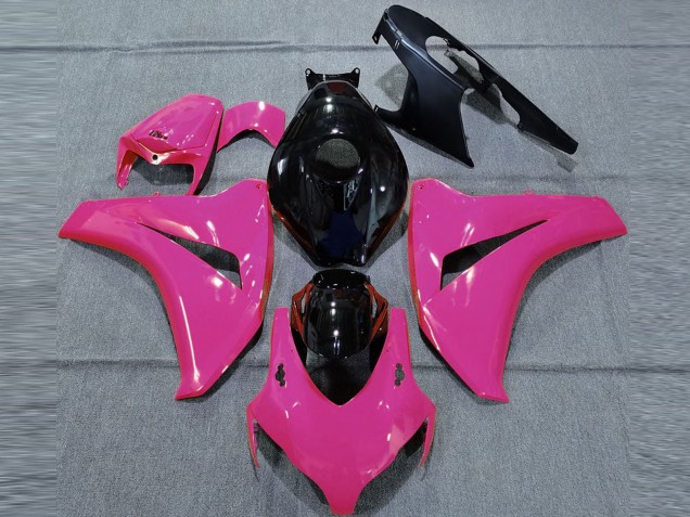 Carenados Moto Honda CBR1000RR 2008-2011 - Rosa Negro Brillante Asequibles