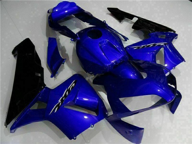 Kits Carenado Moto Honda CBR600RR 2003-2004 - Azul Negro Brillante Asequibles