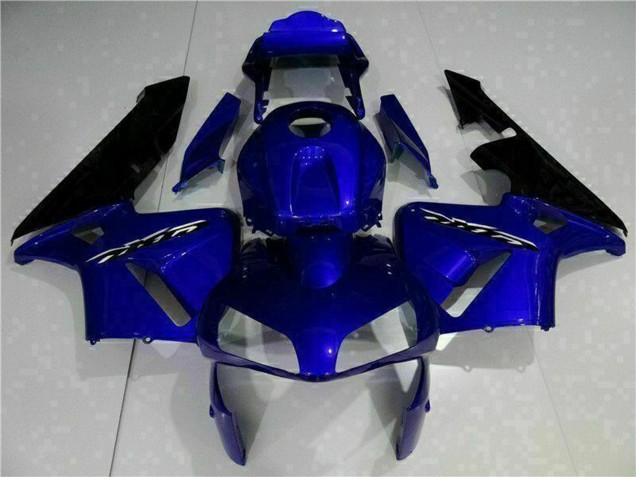 Kits Carenado Moto Honda CBR600RR 2003-2004 - Azul Negro Brillante Asequibles