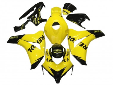 Carenados Moto Honda CBR1000RR 2008-2011 - Amarillo Negro Lustroso Repsol Asequibles
