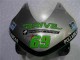 Carenado Moto Honda CBR600RR 2003-2004 - Plata Verde Negro Brillante Asequibles