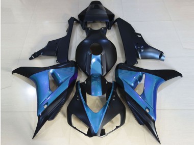 Carenados Moto Honda CBR1000RR 2006-2007 - Azul Claro Azul Mate Oscuro Asequibles