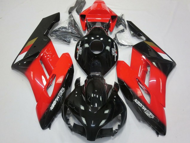 Carenados Moto Honda CBR1000RR 2004-2005 - Rojo Negro Brillante Mugen Asequibles