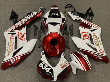 Carenados Moto Honda CBR1000RR 2004-2005 - Blanco Rojo Musashi 634 Asequibles