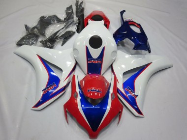 Carenados Moto Honda CBR1000RR 2008-2011 - Blanco Azul Rojo HRC OEM Estilo Asequibles