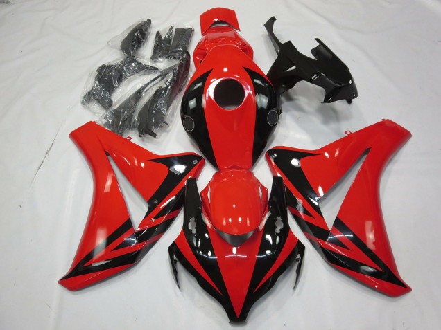 Carenado Moto Honda CBR1000RR 2008-2011 - Rojo Negro Brillante OEM Estilo Asequibles
