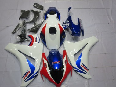Carenados Moto Honda CBR1000RR 2008-2011 - Blanco Rojo Azul OEM Estilo HRC Asequibles