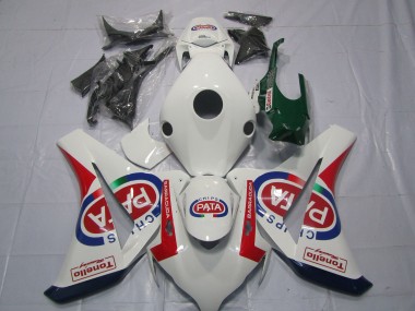Carenados Moto Honda CBR1000RR 2008-2011 - Blanco Rojo Azul Pata Castrol Tonello Asequibles