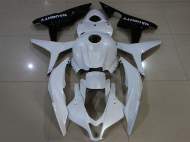 Carenado Moto Honda CBR600RR 2007-2008 - Blanco Negro Brillante Asequibles