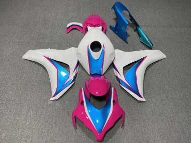 Carenados Moto Honda CBR1000RR 2008-2011 - Blanco Azul Rosa Asequibles
