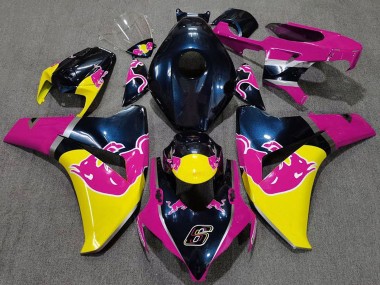 Carenados Moto Honda CBR1000RR 2008-2011 - Azul Oscuro Rosa Amarillo Rojo Bull Asequibles