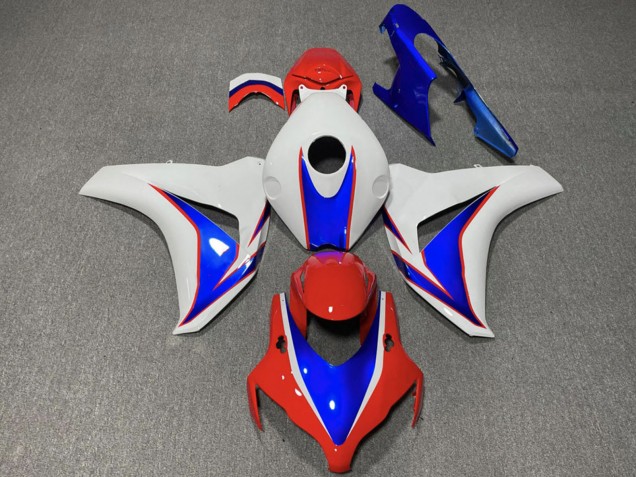 Carenado Moto Honda CBR1000RR 2008-2011 - Blanco Azul Rojo Asequibles