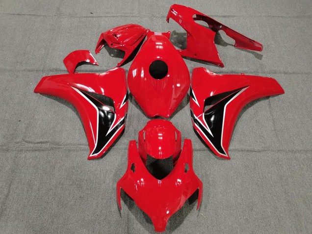 Carenados Moto Honda CBR1000RR 2008-2011 - Rojo Negro Brillante OEM Estilo Asequibles