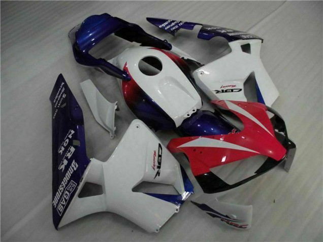 Carenado Moto Honda CBR600RR 2003-2004 - Blanco Rojo Azul Asequibles