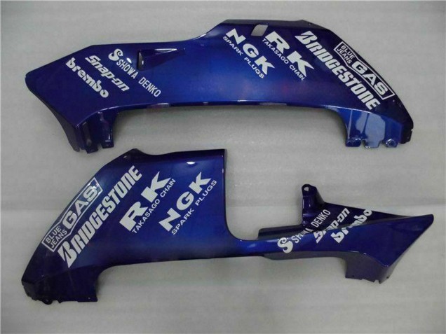 Carenado Moto Honda CBR600RR 2003-2004 - Blanco Rojo Azul Asequibles