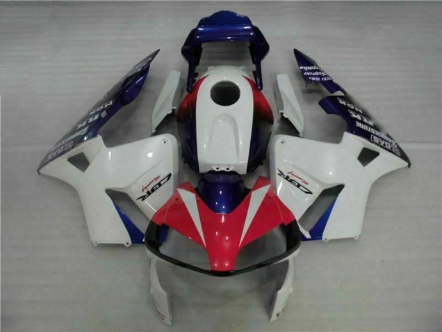 Carenado Moto Honda CBR600RR 2003-2004 - Blanco Rojo Azul Asequibles