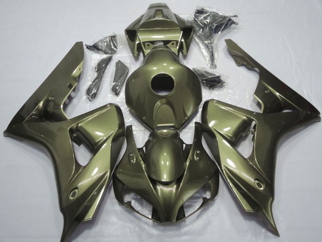 Carenados Moto Honda CBR1000RR 2006-2007 - Verde Oliva Asequibles