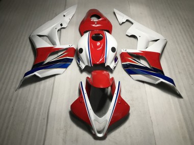 Carenados Moto Honda CBR600RR 2007-2008 - Blanco Rojo Azul Oscuro Negro OEM Estilo Asequibles