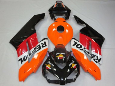 Carenados Moto Honda CBR1000RR 2004-2005 - Naranja Blanco Rojo Negro Brillante Repsol Asequibles
