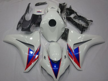 Carenados Moto Honda CBR1000RR 2008-2011 - Blanco Azul Rojo Asequibles