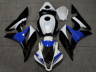 Carenados Moto Honda CBR600RR 2007-2008 - Blanco Azul Negro Brillante Asequibles