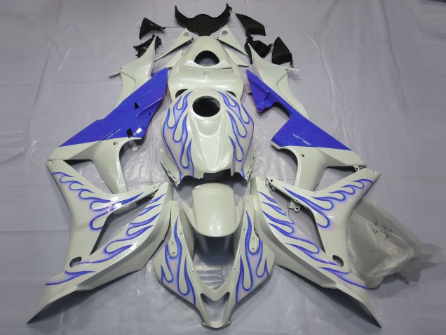 Carenados Moto Honda CBR600RR 2007-2008 - Blanco Azul Llama Asequibles