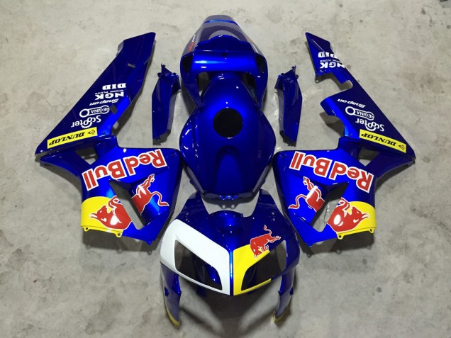 Carenados Moto Honda CBR600RR 2005-2006 - Azul Rojo Bull Asequibles