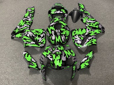 Carenados Moto Honda CBR600RR 2005-2006 - Camouflage Verde Asequibles