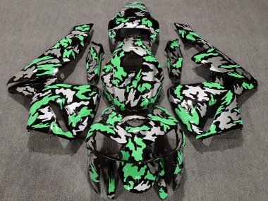 Carenados Moto Honda CBR600RR 2005-2006 - Camouflage Verde Claro Asequibles