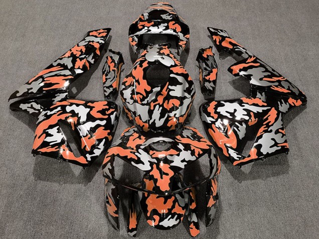 Carenados Moto Honda CBR600RR 2005-2006 - Camouflage Naranja Claro Asequibles