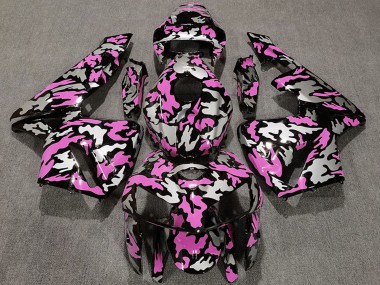 Carenados Moto Honda CBR600RR 2005-2006 - Camouflage Light Rosa Asequibles