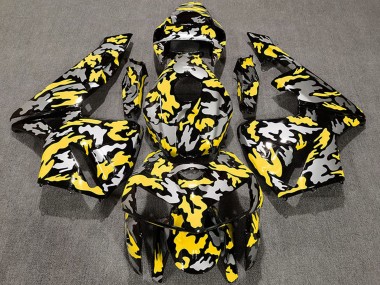 Carenados Moto Honda CBR600RR 2005-2006 - Camouflage Amarillo Asequibles