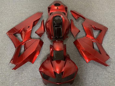 Carenados Moto Honda CBR600RR 2013-2023 - Rojo Caramelo Negro Asequibles