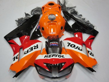 Carenados Moto Honda CBR600RR 2013-2023 - Naranja Blanco Rojo Negro Brillante Repsol Asequibles