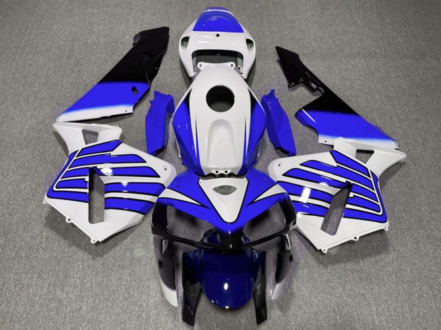 Carenados Moto Honda CBR600RR 2005-2006 - Blanco Azul Alas Asequibles