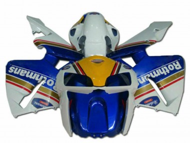 Carenados Moto Honda CBR600RR 2005-2006 - Azul Oro Rojo Blanco Rothmans Asequibles