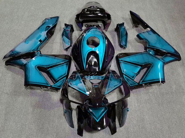 Carenados Moto Honda CBR600RR 2005-2006 - Azul Profundo Claro Asequibles