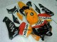 Carenados Moto Honda CBR600RR 2005-2006 - Naranja Blanco Rojo Negro Repsol Asequibles