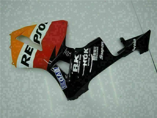 Carenados Moto Honda CBR600RR 2005-2006 - Naranja Blanco Rojo Negro Repsol Asequibles