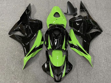 Carenados Moto Honda CBR600RR 2009-2012 - Verde Negro Brillante OEM Estilo Asequibles