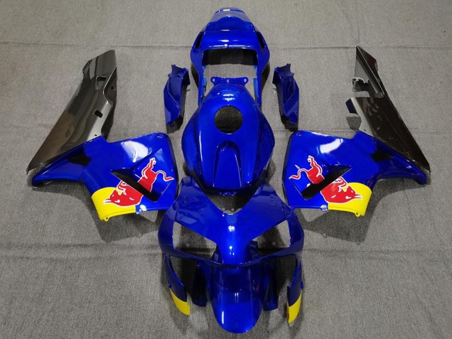 Carenados Moto Honda CBR600RR 2003-2004 - Azul Amarillo Negro Brillante Rojo Bull Asequibles