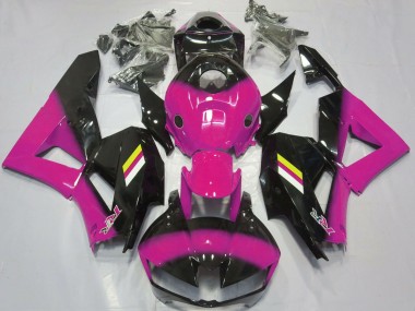 Carenados Moto Honda CBR600RR 2013-2023 - Rosa Negro Brillante Blanco Amarillo Asequibles