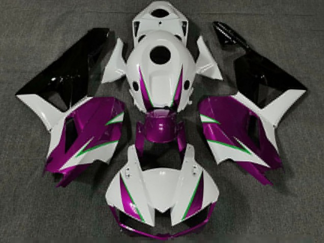 Carenados Moto Honda CBR600RR 2013-2023 - Blanco Rosa Verde Negro Brillante Asequibles